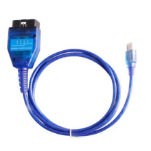 VAG Kkl USB with Fiatecuscan Obdii Diagnostic Cable